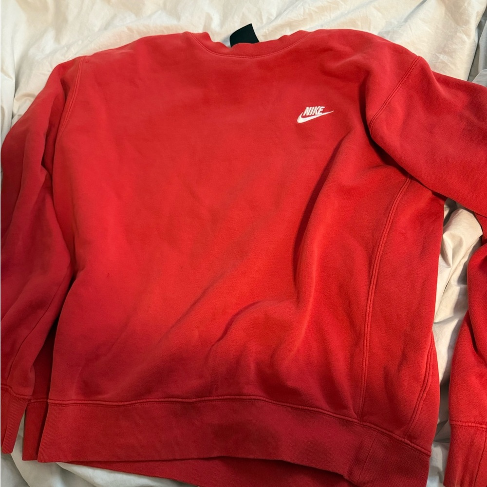 Nike Vibrant Red Crewneck